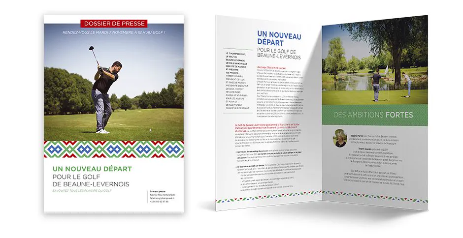 Dossier de presse du Golf de Beaune Levernois